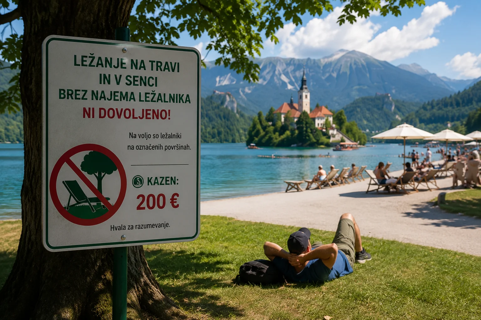 Pravila razljutila turiste: Kazna od 200 eura ako ne uzmete ležaljku, kažnjava se i ležanje u hladu