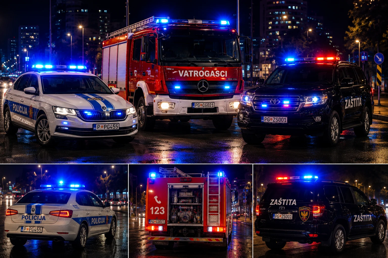 Kazna za nepropuštanje vozila pod rotacijom od 60 do 120 eura. Ima vozača koji neće namjerno da propuste