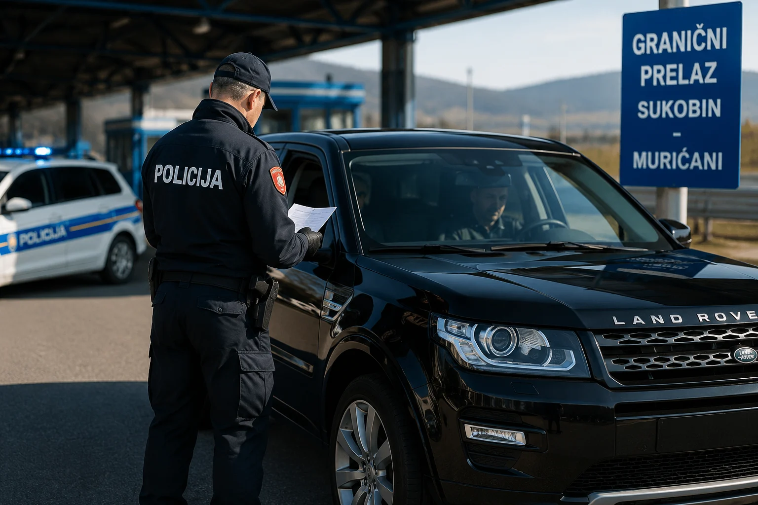 Uhapšen vozač luksuznog "Land Rovera": Kupio vozačku dozvolu u Holandiji, crnogorski policajci ga odmah provalili