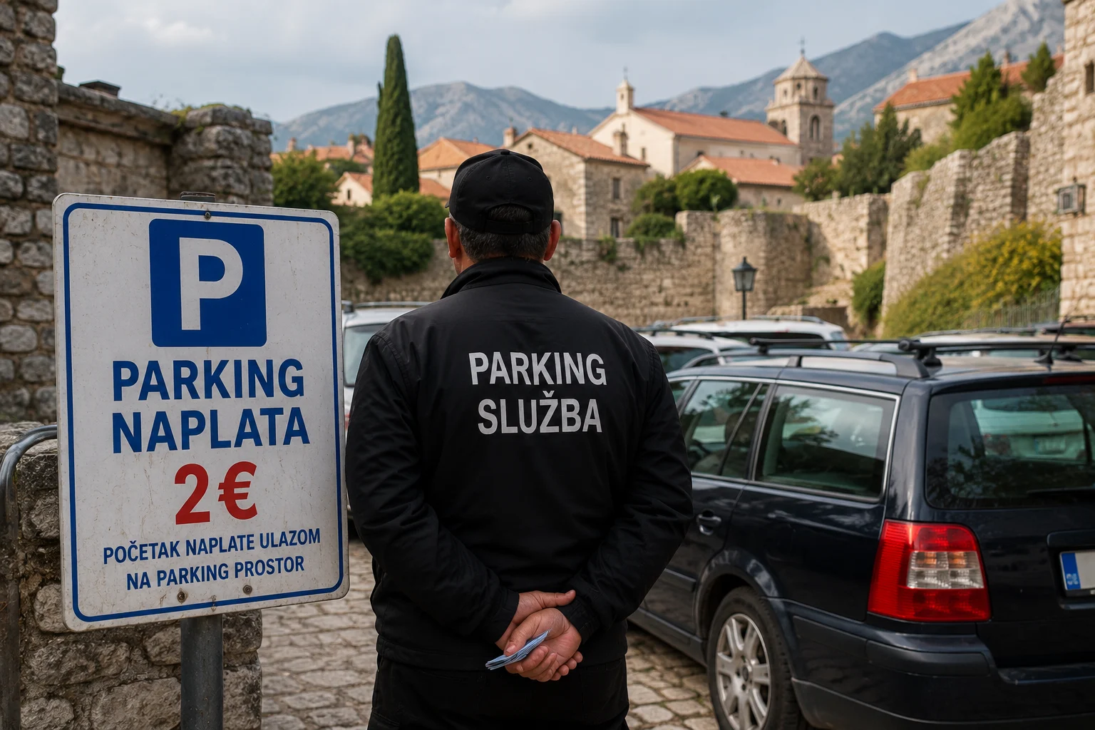 NAŠA POSLA: Policija privela muškarca koji je neovlašćeno naplaćivao parking u Starom Baru: Tužilac ocijenio da nema krivičnog djela