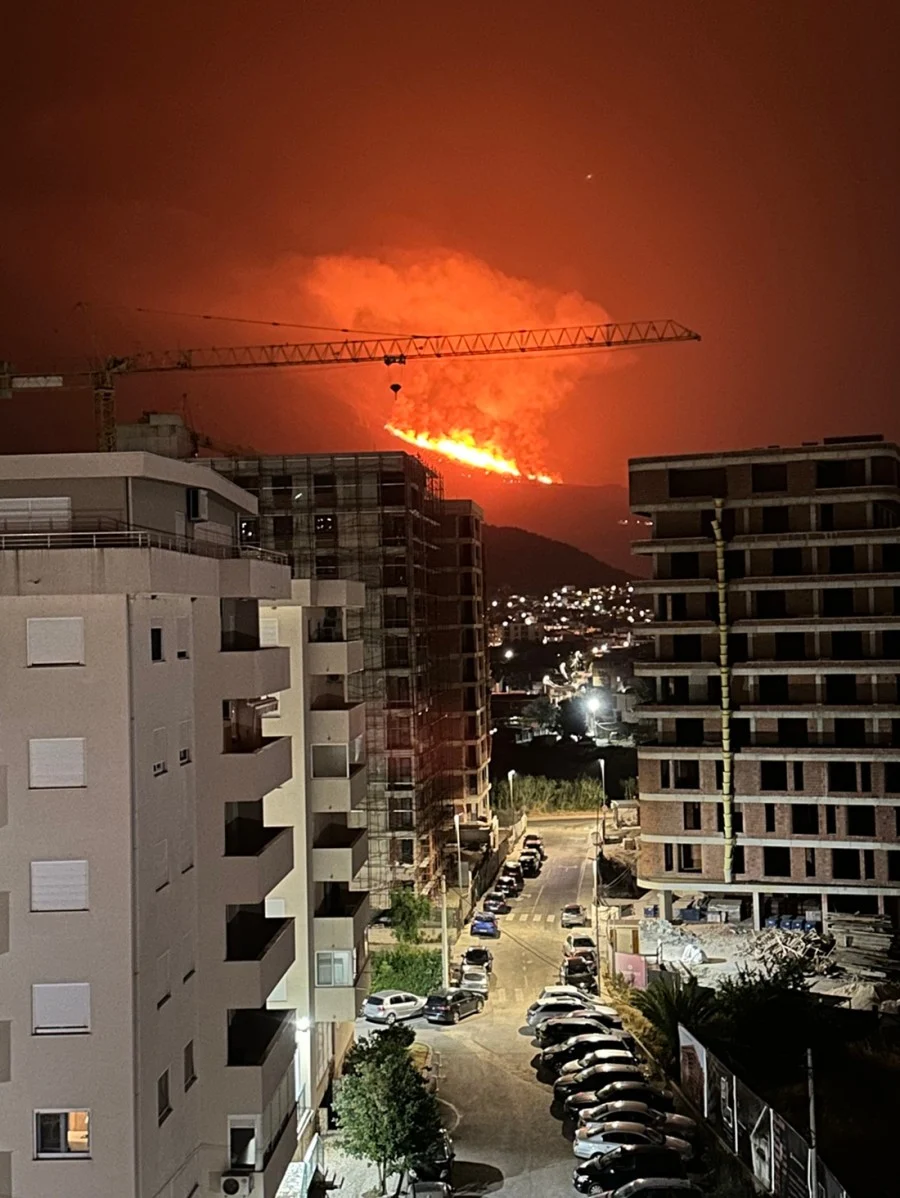 Požar velikih razmjera na Lisnju