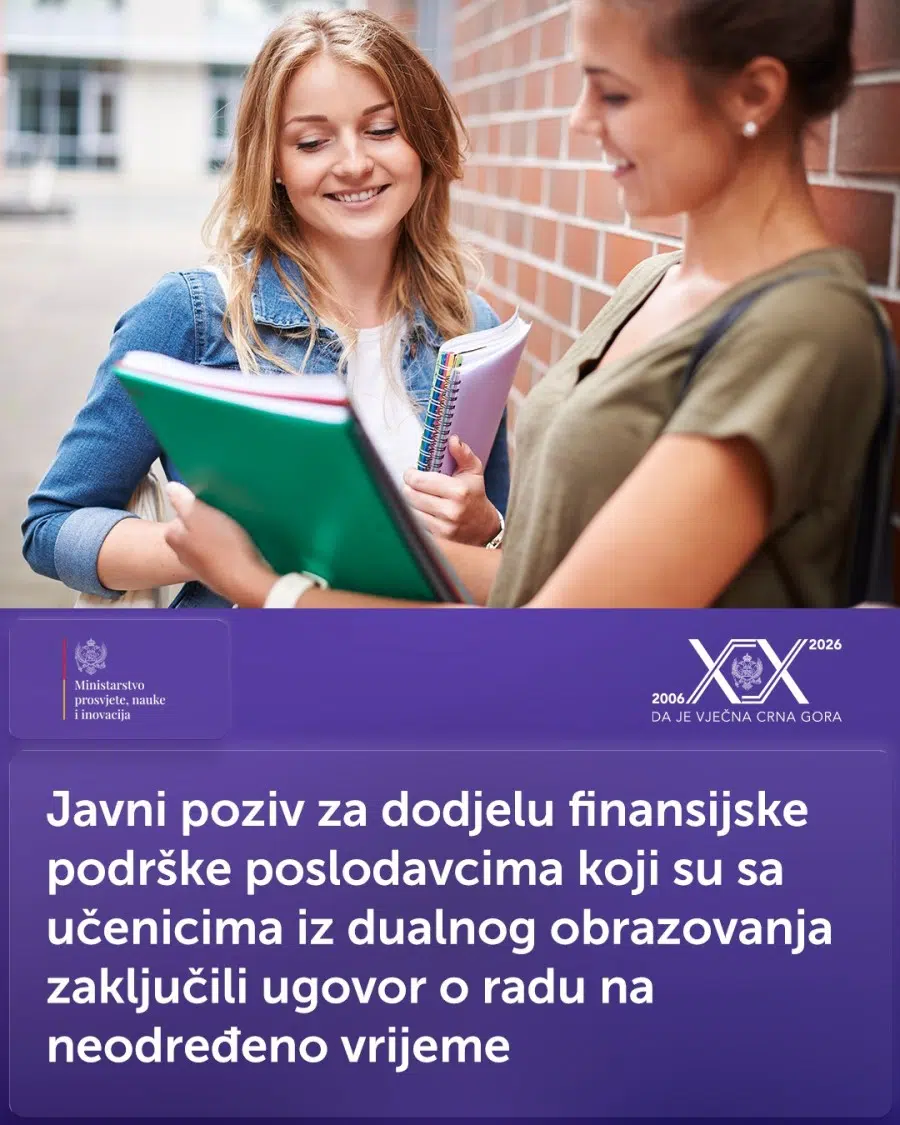 MPNI raspisalo javni poziv: Finansijska podrška poslodavcima koji zaposle učenike iz dualnog obrazovanja