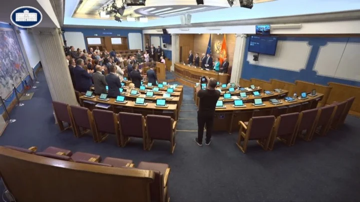 Glasovima 45 poslanika: Borovinić Bojović potpredsjednica, Zečević, Vučurović i Jojić izabrani za ministre