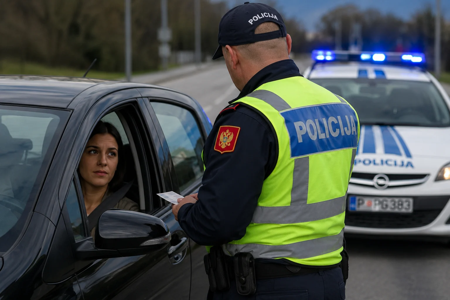 OD SJUTRA: Za nevezivanje pojasa kazna 150 eura, plaćanje i na licu mjesta