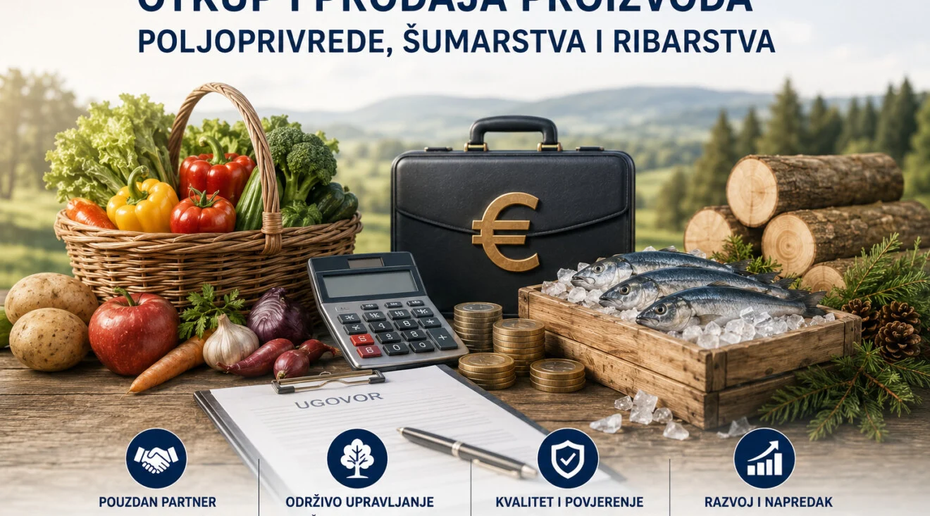 Otkup i prodaja poljoprivrednih proizvoda 14,1 miliona eura – porasli 10,1 odsto