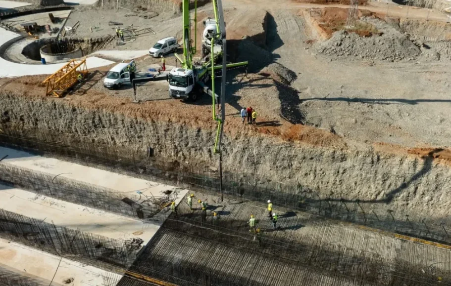 Završeno 80 odsto temelja novog postrojenja za prečišćavanje otpadnih voda u Podgorici