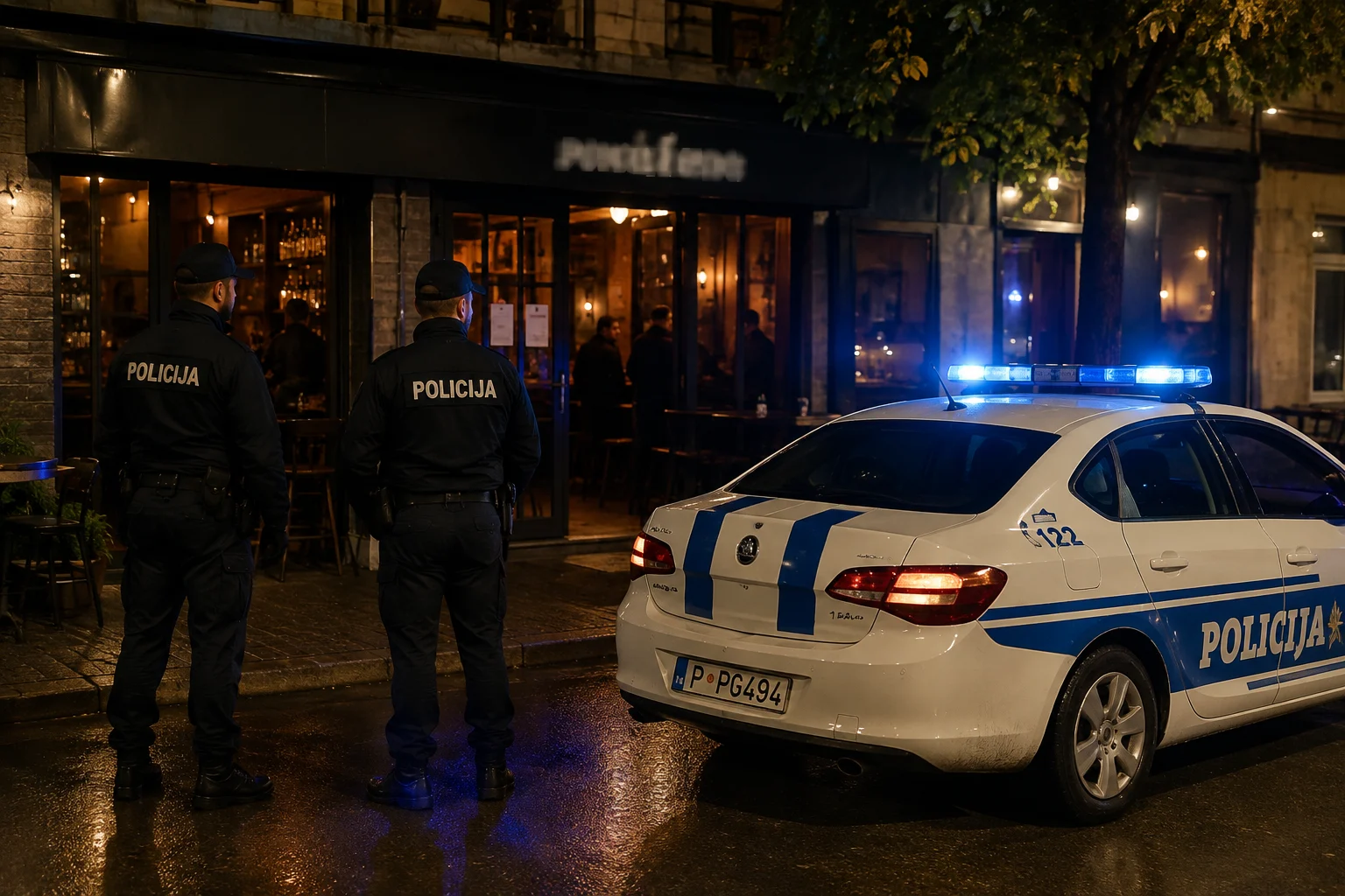 Opšta tuča u ugostiteljskom objektu: Povrijeđeni gazda lokala i konobar