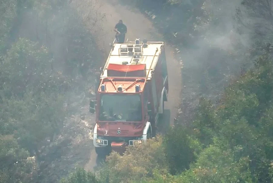 Požari aktivni u više opština, Nikšić i Cetinje zatražili pomoć iz vazduha