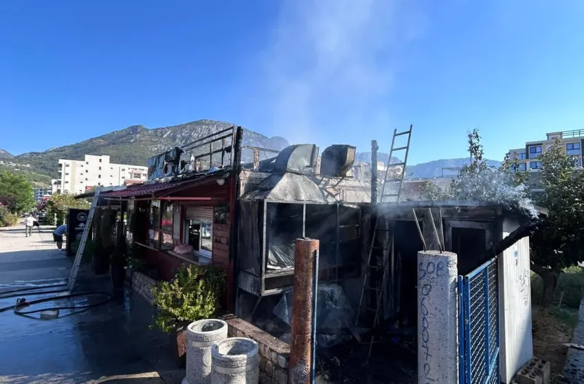 Bar: Požar u ugostiteljskom objektu