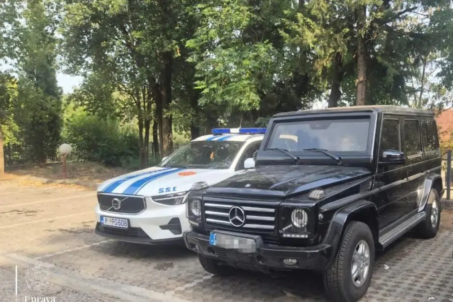Privremeno oduzet blindirani Mercedes G500 Radoja Zvicera