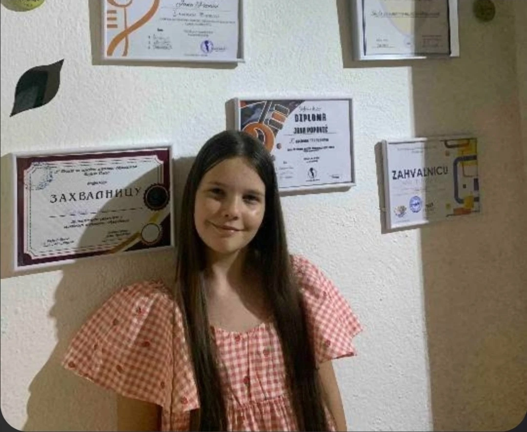 Jana Popović osvojila treće mjesto na međunarodnom takmičenju u Italiji