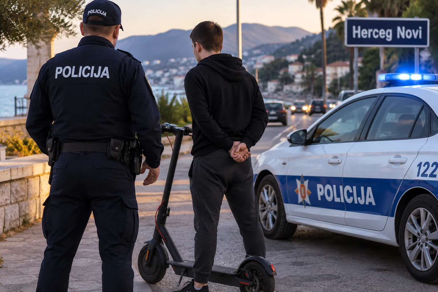 UHAPŠEN MUŠKARAC: Vozio električni trotinet, odbio da se zaustavi policiji i kažnjen sa 1.500 eura