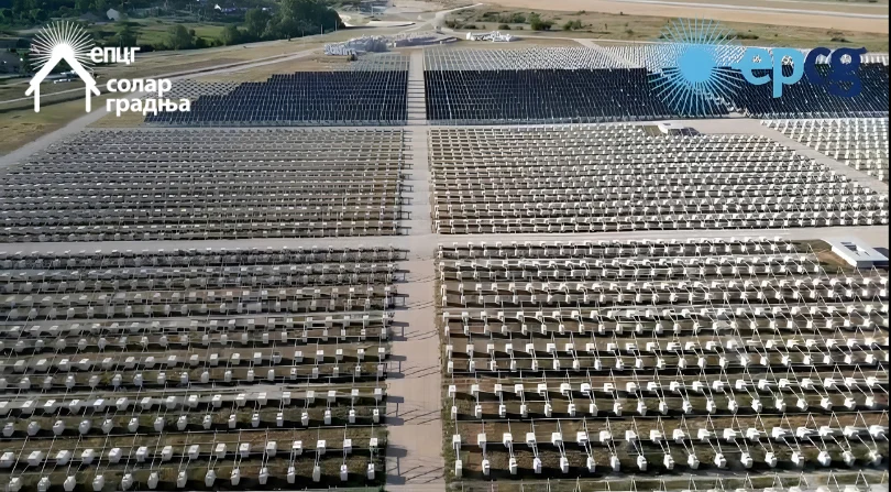 EPCG Solar gradnja gradi veliku solarnu elektranu na Kapinom polju