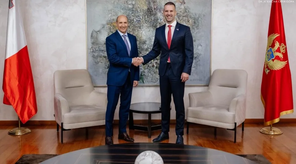 Spajić: Iskustvo Malte važna poruka ohrabrenja za Crnu Goru na putu ka EU