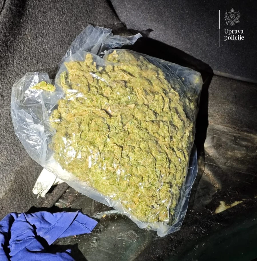Pljevljak uhapšen zbog sumnje da je u Srbiju prenio oko 20 kilograma marihuane
