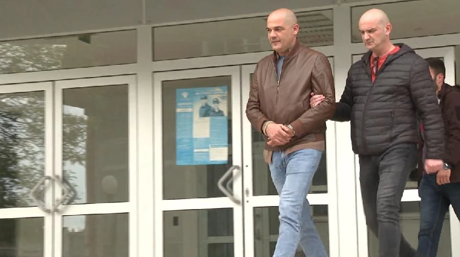 Milo Božović uhapšen na kapiji UIKS-a u operaciji General