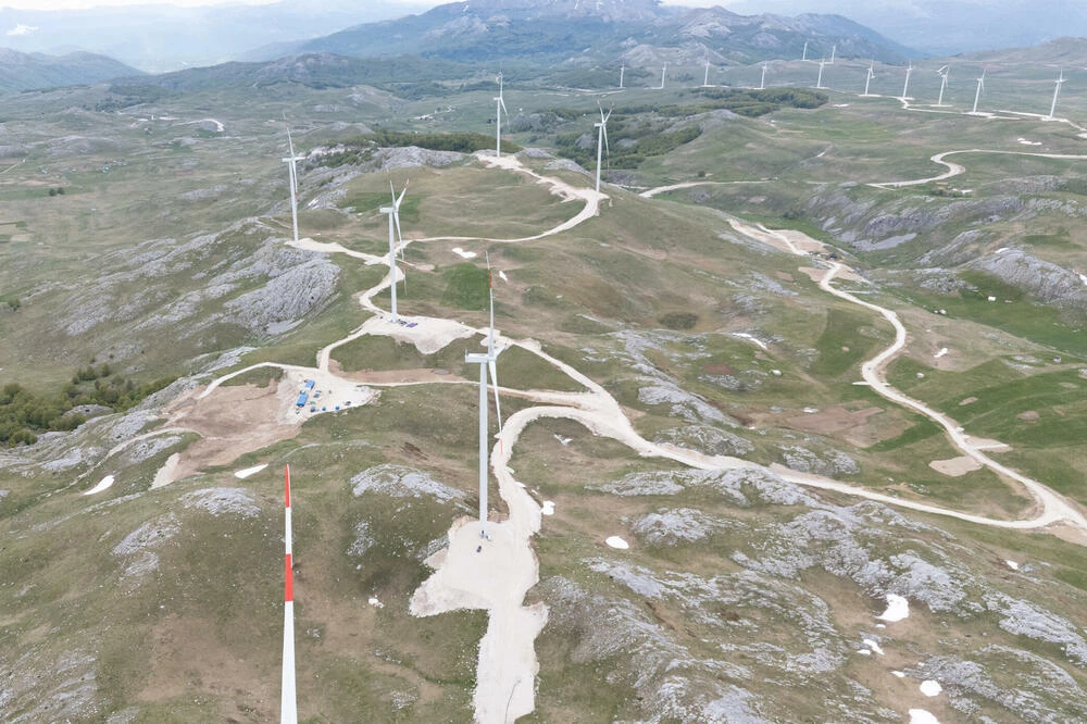 Gvozd II na proljeće 2027: EPCG najavljuje još 21 MW iz vjetra