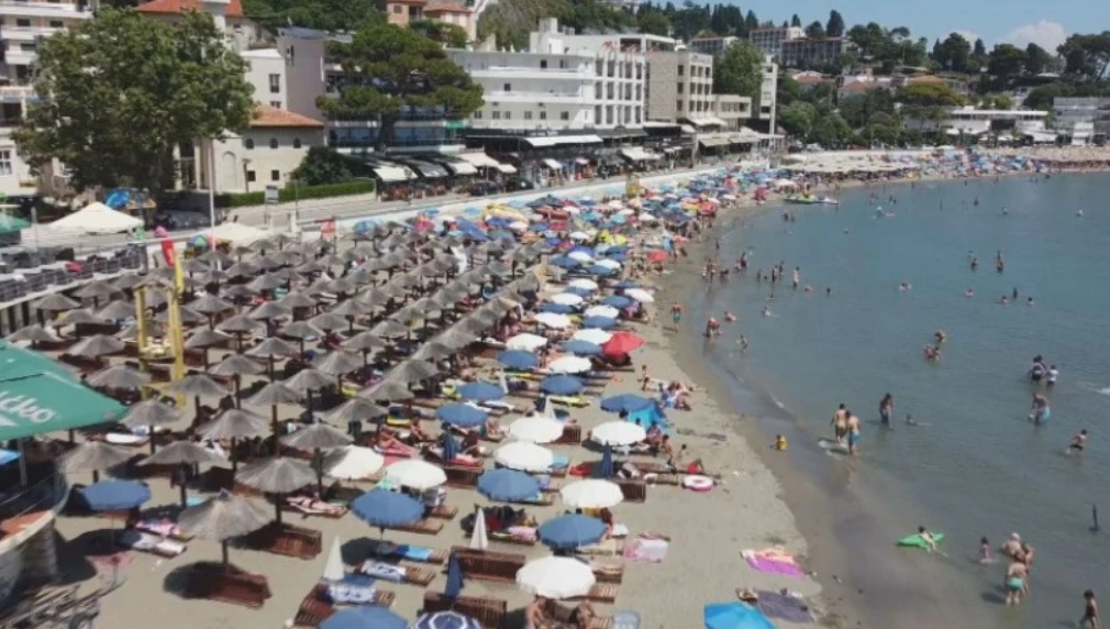 Monstat: U avgustu 1,13 miliona noćenja turista