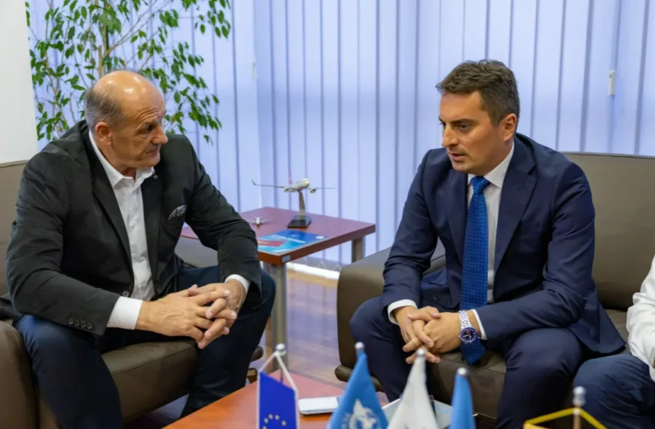 Zečević u posjeti ACV-u: Sigurnost vazdušnog saobraćaja je prioritet svih prioriteta