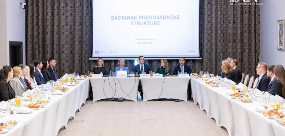 Zenović: Uspjeh pregovaračke strukture, fokus na završnici pregovora