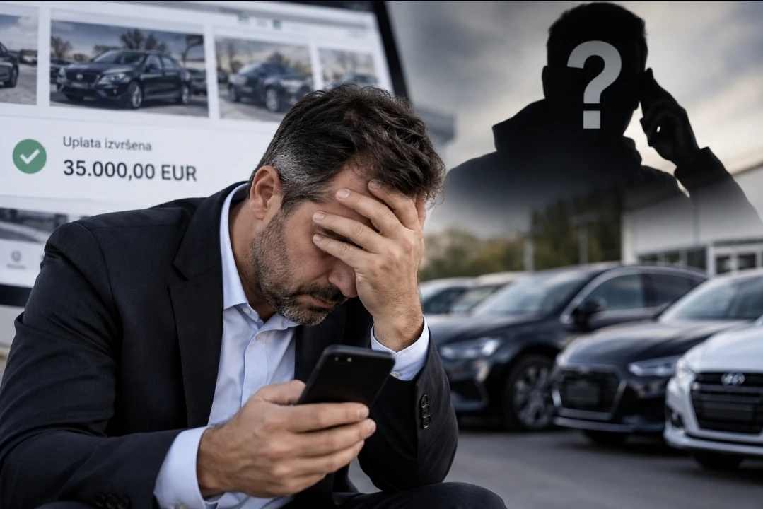 Platio 35.000 eura za automobile: Od vozila i navodnog prodavca ni traga ni glasa