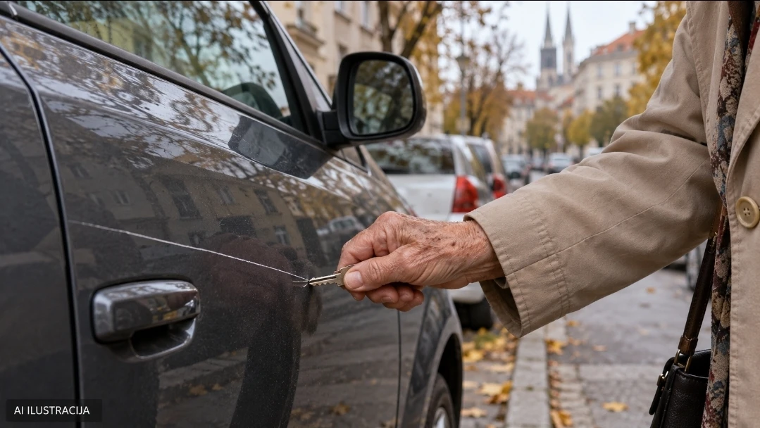 UHAPŠENA ŽENA (80): Ključem namjerno izgrebala pet automobila