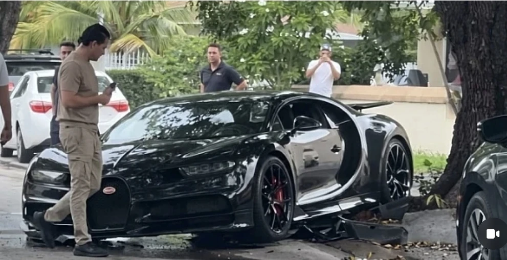 Bugatti Chiron vrijedan 2,6 miliona eura teško oštećen, popravak će koštati bogatstvo