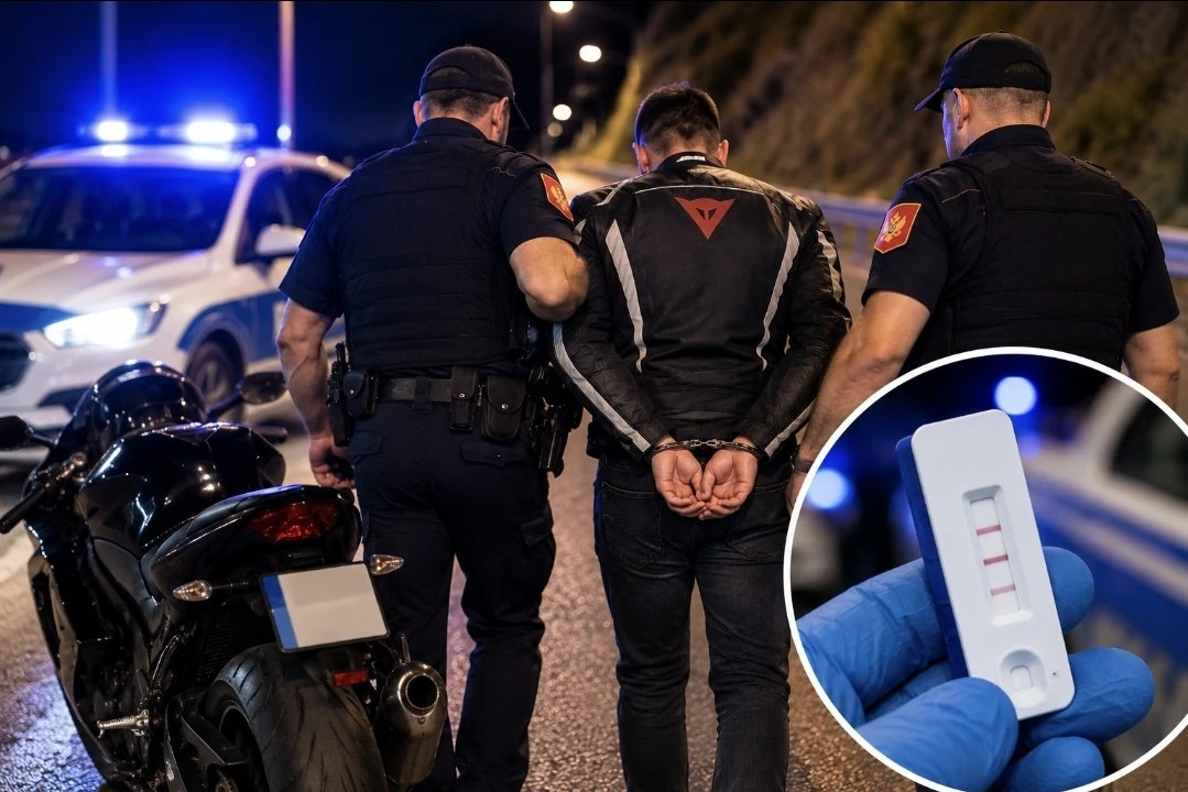 Uhapšen motociklista: Upravljao motorom pod dejstvom psihoaktivnih supstanci